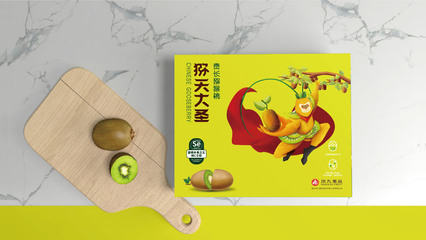 洪九獼猴桃包裝設(shè)計(jì) 品牌形象與產(chǎn)品價(jià)值的融合之美